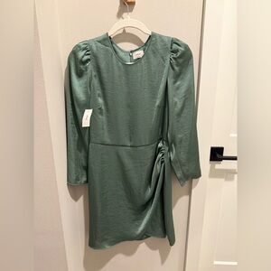 aritzia Wikfred Gallery Green Dress [Size 4]